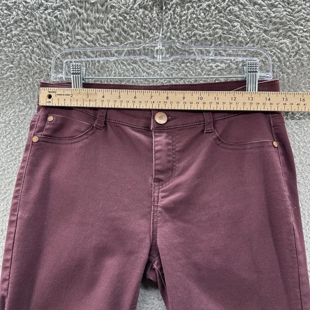 Tinseltown‎ Pants Juniors Size 9 Maroon Jeggings Juniors Size 9